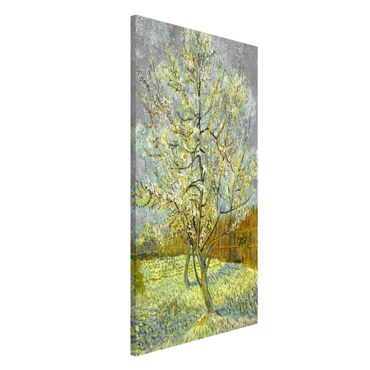 Magnettafel - Vincent van Gogh - Pfirsichbaum rosa - Memoboard Hochformat 4:3