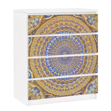 Möbelfolie für IKEA Malm Kommode - selbstklebende Folie Dome of the Mosque