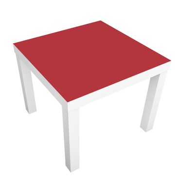 Möbelfolie für IKEA Lack - Klebefolie Colour Carmin