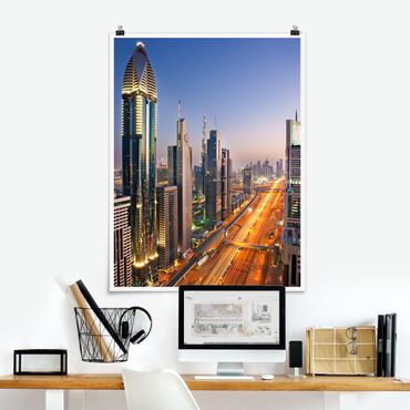 Poster - Dubai - Hochformat 3:4