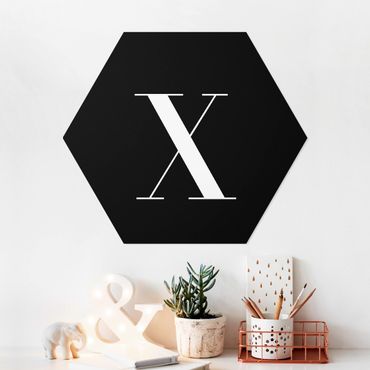 Hexagon Bild Forex - Buchstabe Serif Schwarz X
