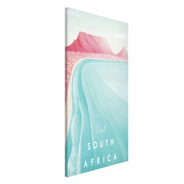 Magnettafel - Reiseposter - Südafrika - Memoboard Hochformat 4:3