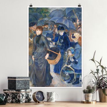 Poster - Auguste Renoir - Die Regenschirme - Hochformat 3:2