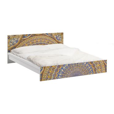 Möbelfolie für IKEA Malm Bett niedrig 140x200cm - Klebefolie Dome of the Mosque