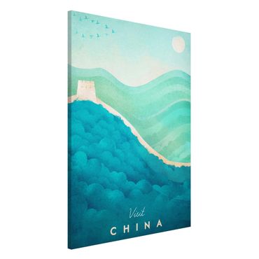 Magnettafel - Reiseposter - China - Memoboard Hochformat 3:2