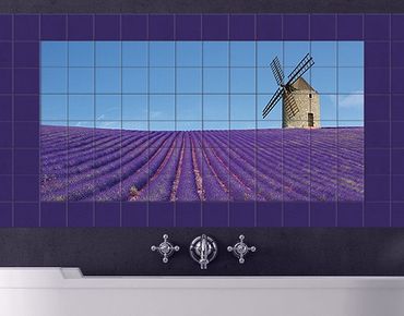 Fliesenbild - Lavendelduft in der Provence