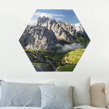 Hexagon Bild Forex - Italienische Alpen