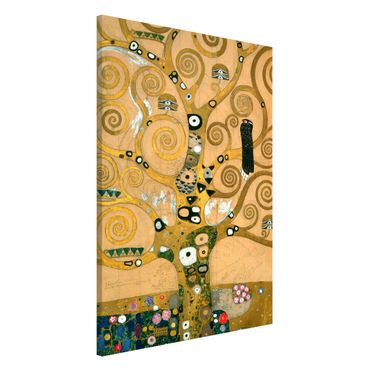 Magnettafel - Gustav Klimt - Der Lebensbaum - Memoboard Hochformat 3:2