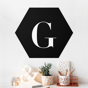 Hexagon Bild Forex - Buchstabe Serif Schwarz G