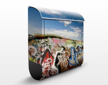 Wandbriefkasten - Paradies für Skater - Briefkasten Bunt