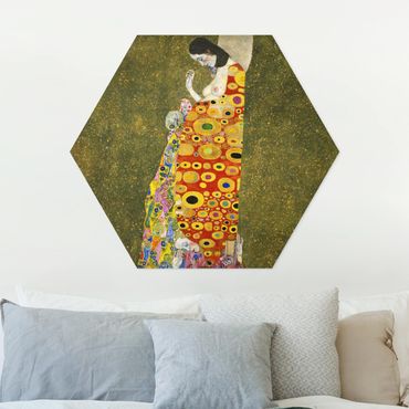 Hexagon Bild Forex - Gustav Klimt - Die Hoffnung II