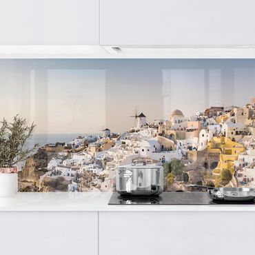 Küchenrückwand - Oia Panorama