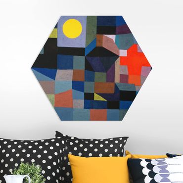 Hexagon Bild Forex - Paul Klee - Feuer bei Vollmond