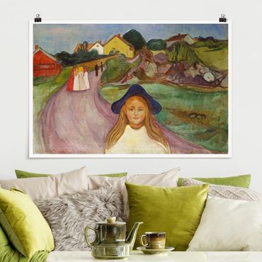Poster - Edvard Munch - Weiße Nacht - Querformat 2:3