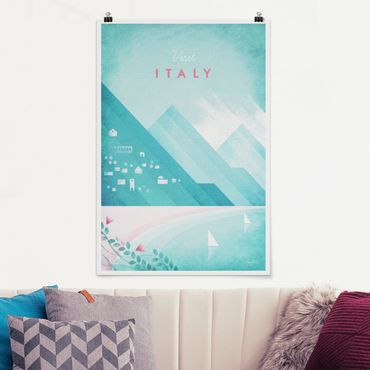 Poster - Reiseposter - Italien - Hochformat 3:2