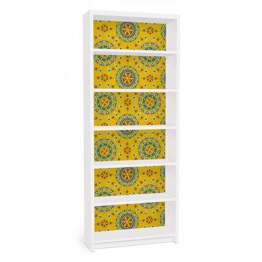 Möbelfolie für IKEA Billy Regal - Klebefolie Wayuu Design