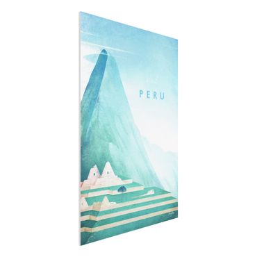 Forex Fine Art Print - Reiseposter - Peru - Hochformat 3:2