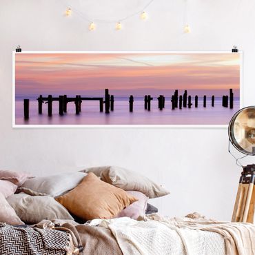 Poster - Meeresromantik - Panorama Querformat