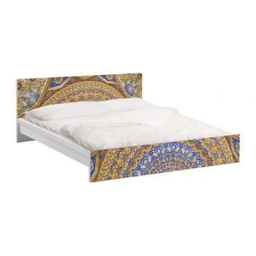 Möbelfolie für IKEA Malm Bett niedrig 180x200cm - Klebefolie Dome of the Mosque
