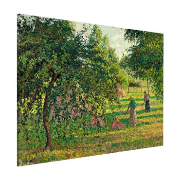 Magnettafel - Camille Pissarro - Apfelbäume - Memoboard Querformat 3:4