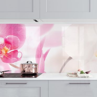 Küchenrückwand - Delicate Orchids