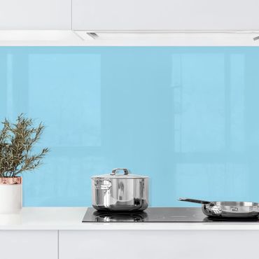 Küchenrückwand - Pastellblau