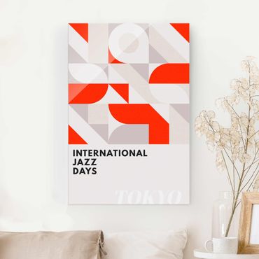 Glasbild - Jazz Days Tokyo - Hochformat 3:2