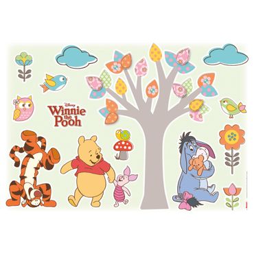 Wandtattoo - Disney - Winnie Pooh Set