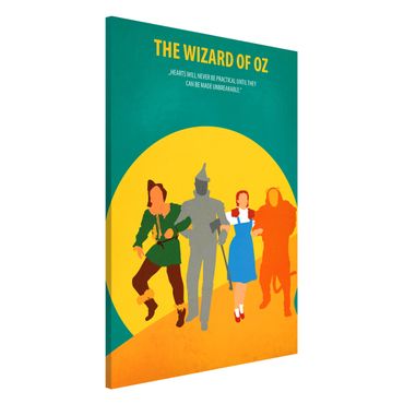 Magnettafel - Filmposter The Wizard of Oz - Memoboard Hochformat 3:2