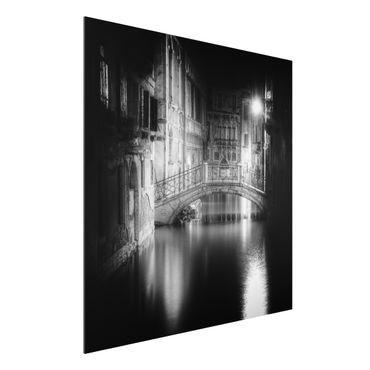 Alu-Dibond Bild - Brücke Venedig