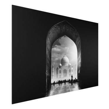 Aluminium Print - Das Tor zum Taj Mahal - Querformat 2:3