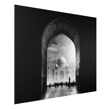 Aluminium Print - Das Tor zum Taj Mahal - Querformat 3:4