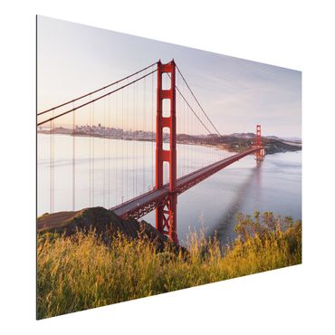Alu-Dibond Bild - Golden Gate Bridge in San Francisco