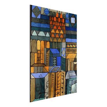 Alu-Dibond Bild - Paul Klee - Beginnende Kühle
