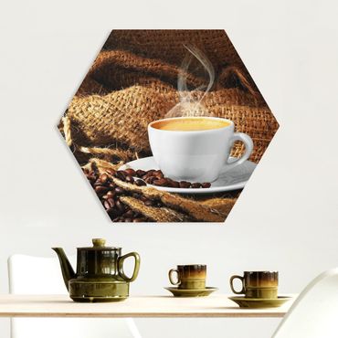 Hexagon Bild Forex - Kaffee am Morgen