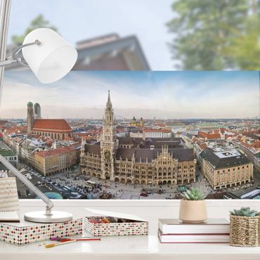 Fensterfolie - Sichtschutz - City of Munich - Fensterbilder