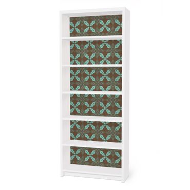 Möbelfolie für IKEA Billy Regal - Klebefolie Marokkanisches Ornament
