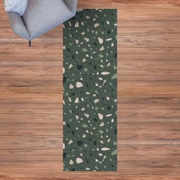 Kork-Teppich - Detailliertes Terrazzo Muster Messina - Hochformat 1:3
