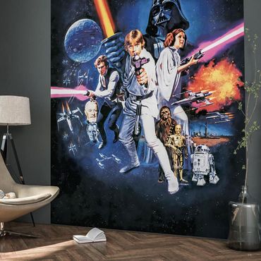 Disney Kindertapete - Star Wars Poster Classic 1 - Komar Fototapete