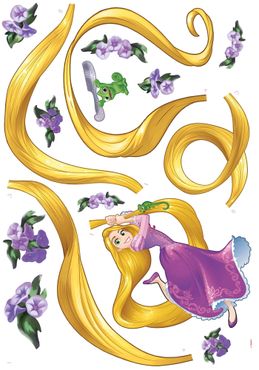 Wandtattoo - Disney - Rapunzel