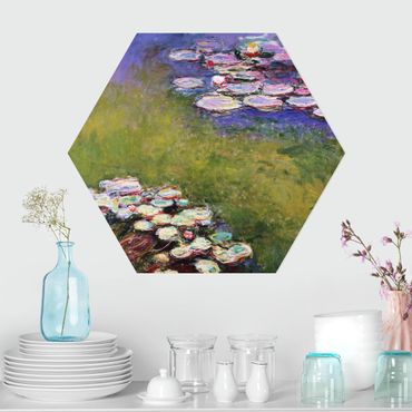 Hexagon Bild Forex - Claude Monet - Seerosen