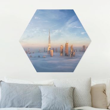 Hexagon Bild Forex - Dubai über den Wolken