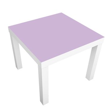 Möbelfolie für IKEA Lack - Klebefolie Colour Lavender
