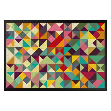 Fußmatte - Colorful Geometry