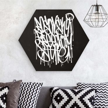 Hexagon-Forexbild - Graffiti Art Freedom Style