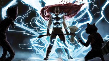 Fototapete - Thor God of Thunder