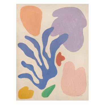 Leinwandbild - Kleiner Matisse II - Hochformat 3:4