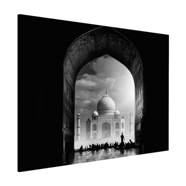 Magnettafel - Das Tor zum Taj Mahal - Memoboard Querformat 3:4
