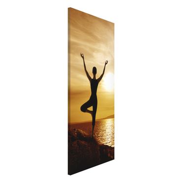 Magnettafel - Yoga - Memoboard Panorama Hoch