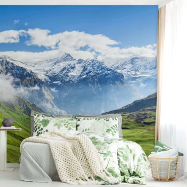 Fototapete - Schweizer Alpenpanorama